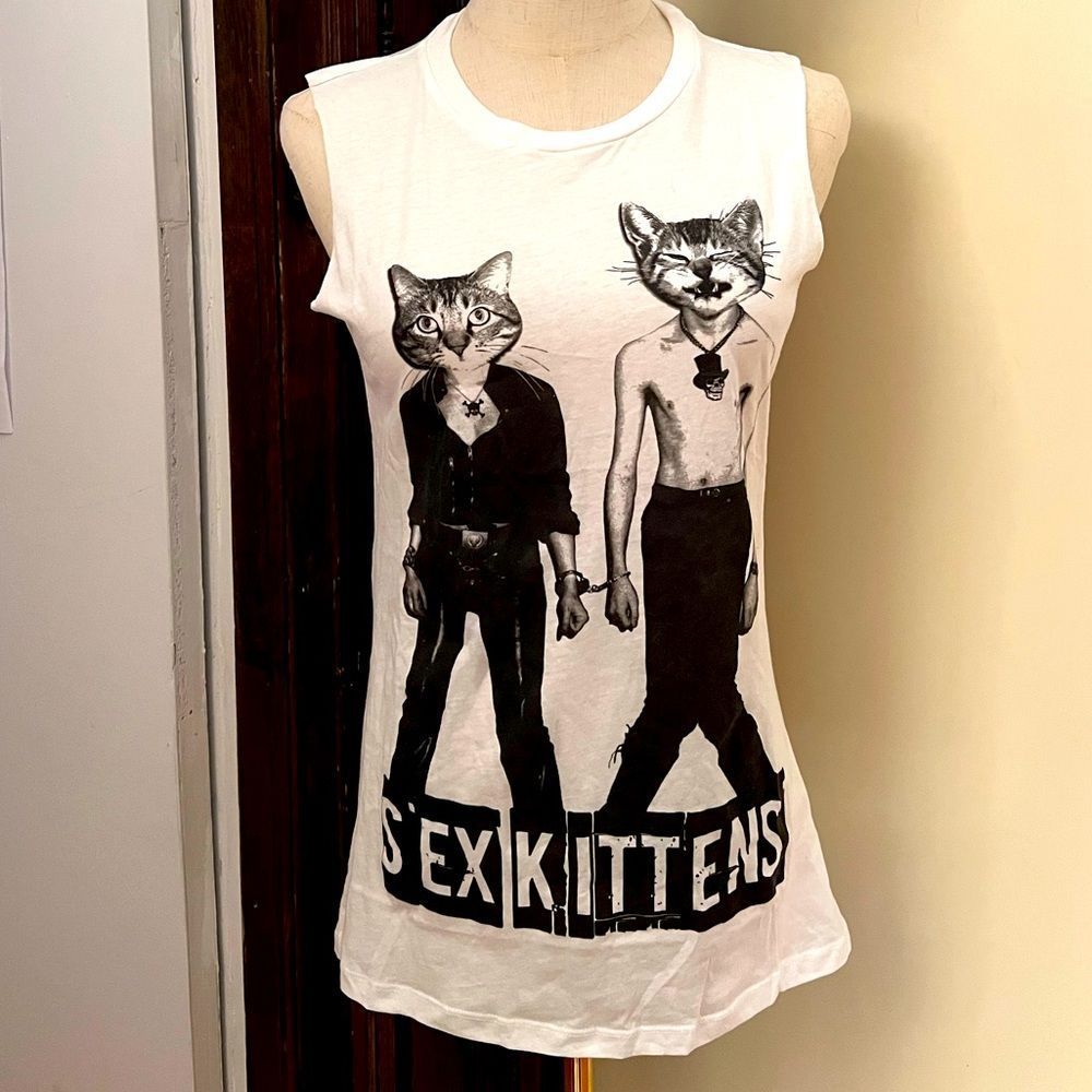 COPY - COPY - Sid and Nancy, Sex Kittens shirt - Small - Mint/Not Worn - Vintag…